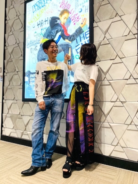 「Jeffrey Campbell（ジェフリーキャンベル）のアイテム」を使った、nanaseさん（レディース・153cm）の夏コーディネート