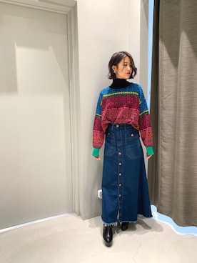 nanaseさん（レディース・152cm）の秋コーディネート