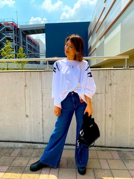 nanaseさん（レディース・154cm）の夏コーディネート