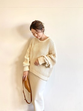 「ウィムガゼット」｜wg_sato(Whim Gazette AOYAMA)さん（レディース・156cm）の冬コーディネート