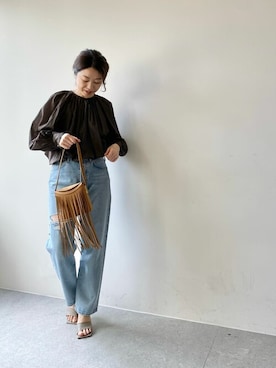 wg_sato(Whim Gazette AOYAMA)さん（レディース・156cm）の夏コーディネート