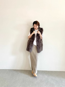 wg_sato(Whim Gazette AOYAMA)さん（レディース・156cm）の夏コーディネート