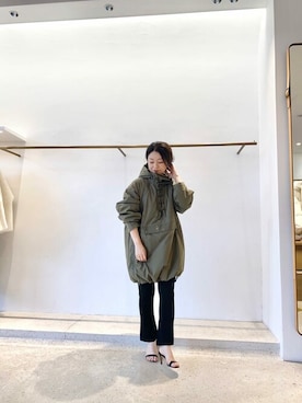 「F/CE. （エフシーイー）のアイテム（ブルゾン）」を使った、wg_sato(Whim Gazette AOYAMA)さん（レディース・156cm）の秋コーディネート