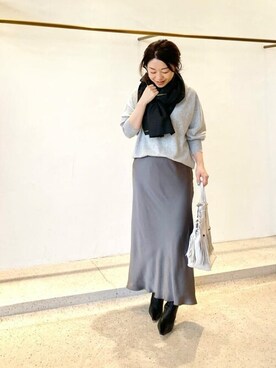 wg_sato(Whim Gazette AOYAMA)さん(レディース・156cm)の冬コーディネート