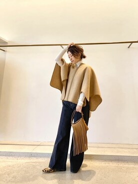 wg_sato(Whim Gazette AOYAMA)さん（レディース・156cm）の冬コーディネート