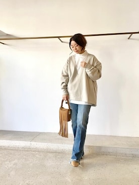 「col pierrot（コルピエロ）のアイテム」を使った、wg_sato(Whim Gazette AOYAMA)さん（レディース・156cm）の冬コーディネート