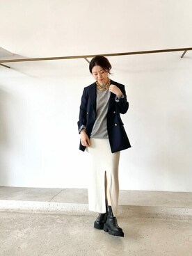 wg_sato(Whim Gazette AOYAMA)さん（レディース・156cm）の冬コーディネート