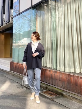 wg_sato(Whim Gazette AOYAMA)さん(レディース・156cm)の冬コーディネート