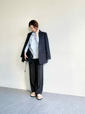 wg_sato(Whim Gazette AOYAMA)さん（レディース・156cm）の冬コーディネート