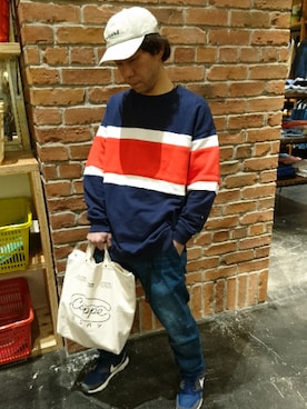 ささおか ひろしさん（メンズ・164cm）の冬コーディネート