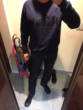 しゅうさん（メンズ・178cm）の冬コーディネート