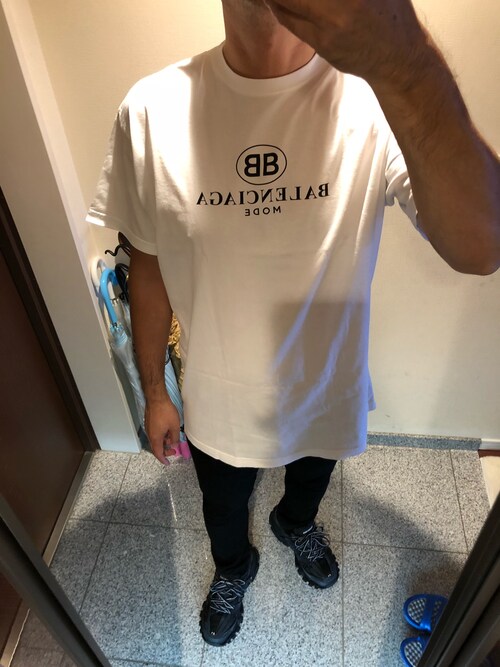 しゅう｜BalenciagaのTシャツ・カットソーを使ったコーディネート - WEAR