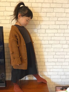 utasoraさん（キッズ・100cm）の春コーディネート