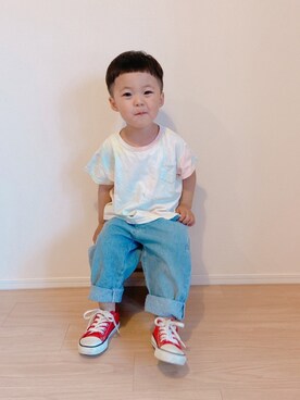 utasoraさん（キッズ・110cm）の春コーディネート