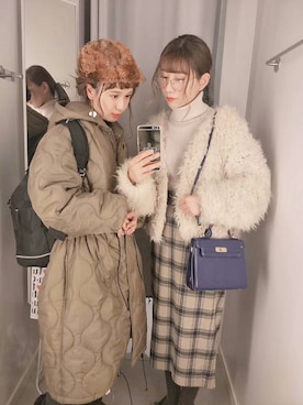 aaakiさん（レディース・162cm）の冬コーディネート