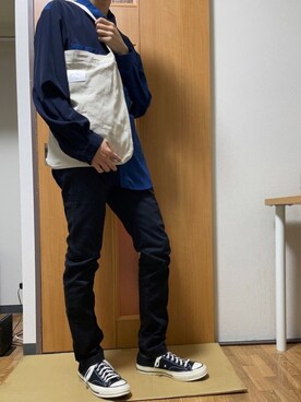 かわたくさん（メンズ・172cm）の春コーディネート