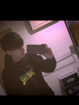 「CREATURE（クリーチャー）のアイテム」を使った、たくちゃんさん（メンズ・181cm）の冬コーディネート