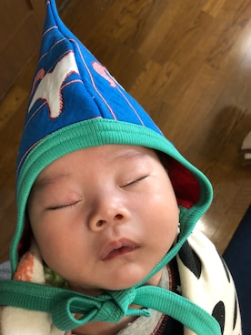 「MoL（モル）のアイテム」を使った、とるはうどくさん（キッズ・60cm）の冬コーディネート