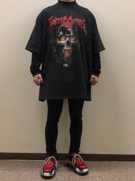 さささん（メンズ・171cm）の冬コーディネート