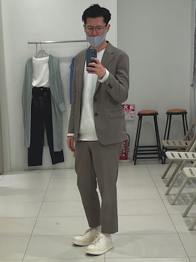 ホサカさん（メンズ・177cm）の春コーディネート