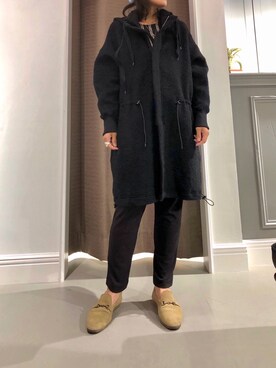 「Rawtus（ロータス）のアイテム（パンツ）」を使った、53himiさん（レディース・161cm）の秋コーディネート