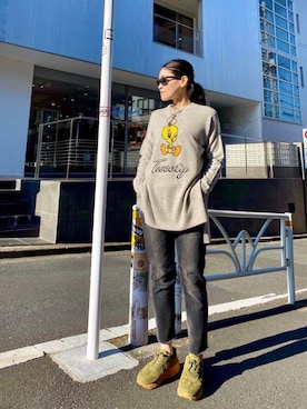 53himiさん（レディース・161cm）の冬コーディネート