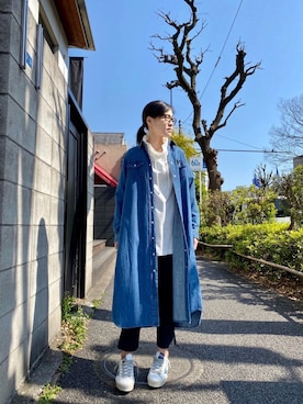 「otoaa（オトアー）のアイテム」を使った、53himiさん（レディース・161cm）の春コーディネート