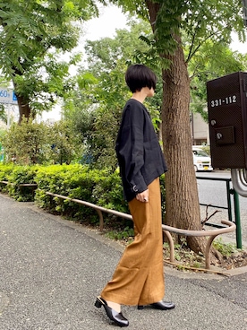 「otoaa（オトアー）のアイテム」を使った、53himiさん（レディース・161cm）の夏コーディネート