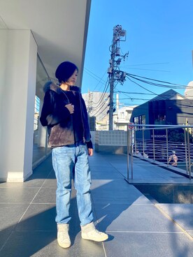 「PASCAL MARIE DESMARAIS（パスカルマリエデマレ）のアイテム」を使った、53himiさん（レディース・161cm）の秋コーディネート