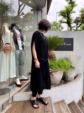 「IVXLCDM（アイヴィーエックスエルシーディエム）のアイテム」を使った、53himiさん（レディース・161cm）の春コーディネート