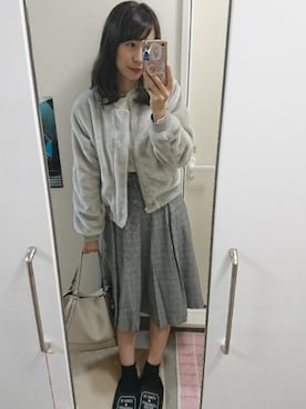 「アイテム（MA-1）」を使った、いちさん🐻さん（レディース・164cm）の秋コーディネート