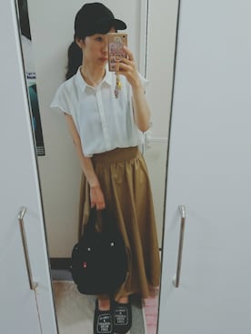 「応援」｜いちさん🐻さん（レディース・164cm）の春コーディネート
