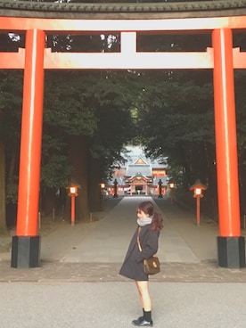 ヤマグチさん(レディース・159cm)の冬コーディネート