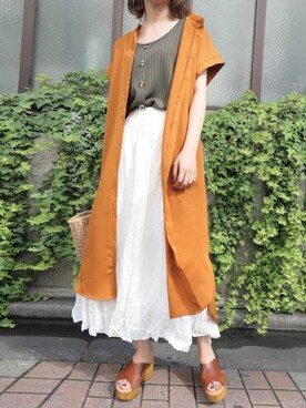 あかねさん（レディース・165cm）の夏コーディネート