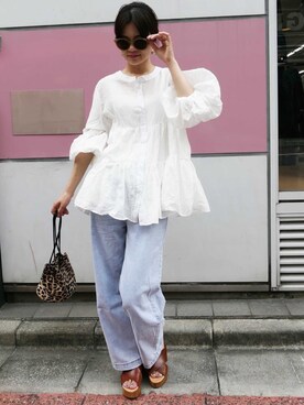 あかねさん（レディース・164cm）の夏コーディネート