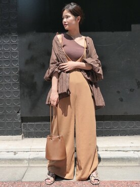 あかねさん（レディース・164cm）の夏コーディネート