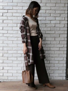 あかねさん（レディース・164cm）の秋コーディネート