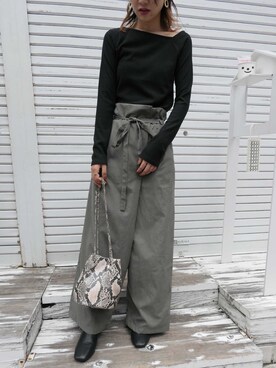 あかねさん（レディース・164cm）の秋コーディネート