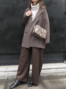 あかねさん（レディース・164cm）の冬コーディネート