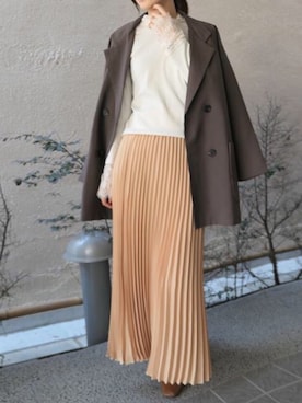 あかねさん（レディース・164cm）の冬コーディネート