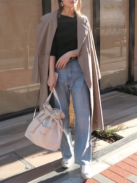 あかねさん（レディース・164cm）の冬コーディネート