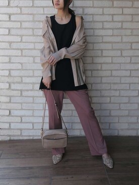 あかねさん（レディース・164cm）の冬コーディネート