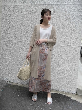 あかねさん（レディース・164cm）の春コーディネート