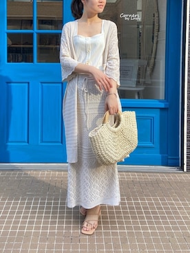 音楽 本 雑誌を使った ロングカーディガン の人気ファッションコーディネート Wear