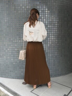 「新作」｜「アイテム（音楽/本・雑誌）」を使った、あかねさん（レディース・164cm）の夏コーディネート