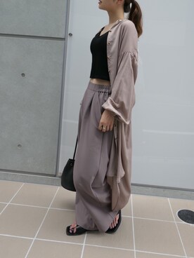 あかねさん（レディース・164cm）の夏コーディネート