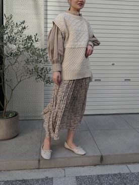 あかねさん（レディース・164cm）の冬コーディネート