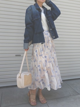 あかねさん（レディース・164cm）の春コーディネート