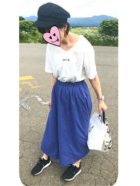 mayuさん(レディース・160cm)の夏コーディネート