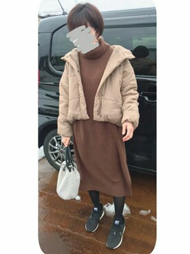 mayuさん(レディース・160cm)の冬コーディネート